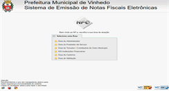 Desktop Screenshot of nfevinhedo.com.br