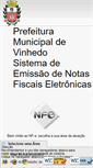 Mobile Screenshot of nfevinhedo.com.br